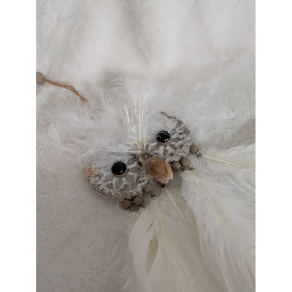 Feathered Owl Dreamcatcher